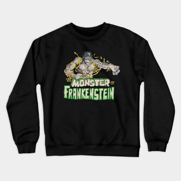 Frankenstein's Monster Crewneck Sweatshirt by PersonOfMerit